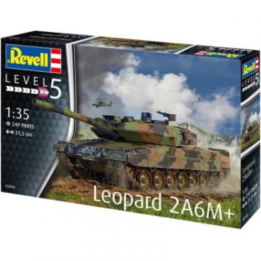 Сборная модель Revell Танк Леопард 2 A6M+ рівень 5 масштаб 135 Фото