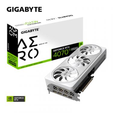 Видеокарта GIGABYTE GeForce RTX4070Ti SUPER 16Gb AERO OC Фото 4