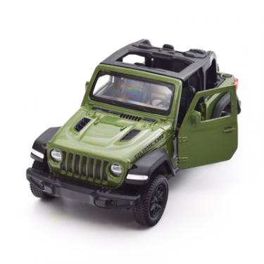 Машина Techno Drive Jeep Wrangler Rubicon 2021 зелений Фото 8