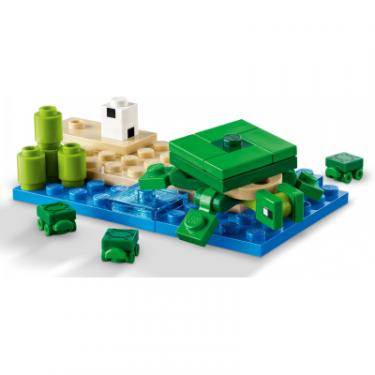 Конструктор LEGO Minecraft Пляжний будинок у формі черепахи 234 дет Фото 4