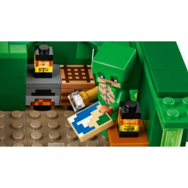 Конструктор LEGO Minecraft Пляжний будинок у формі черепахи 234 дет Фото 7