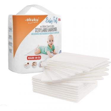 Пеленки для младенцев Akuku Baby Soft 40 x 60 см, 15 шт Фото 2