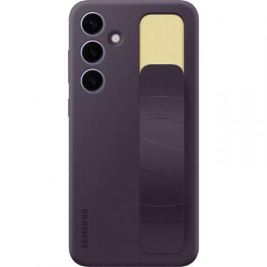 Чехол для мобильного телефона Samsung Galaxy S24+ (S926) Standing Grip Case Dark Violet Фото 3