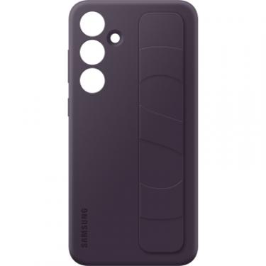 Чехол для мобильного телефона Samsung Galaxy S24+ (S926) Standing Grip Case Dark Violet Фото 4