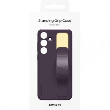 Чехол для мобильного телефона Samsung Galaxy S24+ (S926) Standing Grip Case Dark Violet Фото 6
