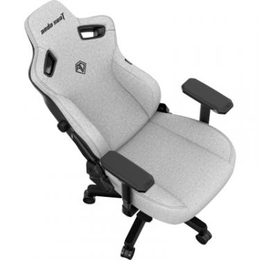Кресло игровое Anda Seat Kaiser 3 Grey Fabric Size XL Фото 10