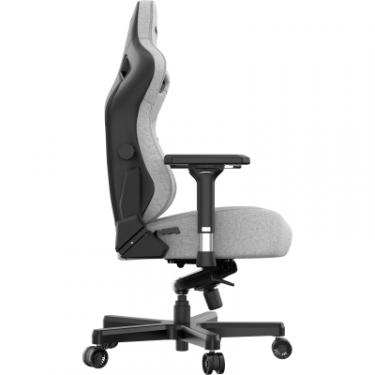Кресло игровое Anda Seat Kaiser 3 Grey Fabric Size XL Фото 5
