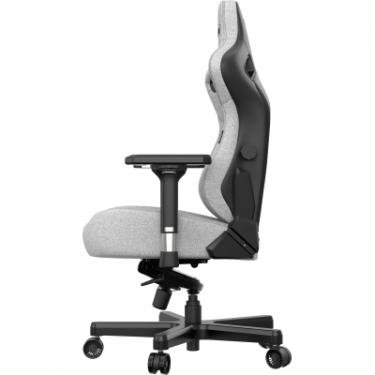 Кресло игровое Anda Seat Kaiser 3 Grey Fabric Size XL Фото 6