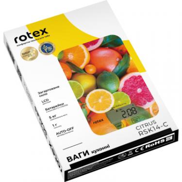 Весы кухонные Rotex RSK14-C citrus Фото 4