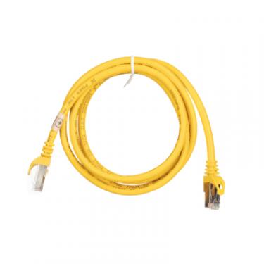 Патч-корд 2E 1.50м S/FTP Cat 6 CU PVC 26AWG 7/0.16 yellow Фото 1