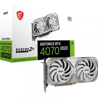Видеокарта MSI GeForce RTX4070 SUPER 12Gb VENTUS 2X OC WHITE Фото 5