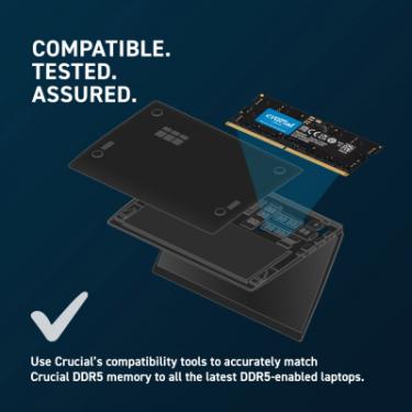 Модуль памяти для ноутбука Micron SoDIMM DDR5 32GB (2x16GB) 5600 MHz Ripjaws Фото 3