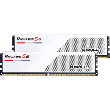 Модуль памяти для компьютера G.Skill DDR5 32GB (2x16GB) 5600 MHz Ripjaws S5 Matte White Фото 2