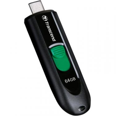 USB флеш накопитель Transcend 64GB JetFlash 790C Black USB 3.1 Type-C Фото 4