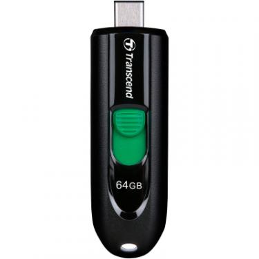 USB флеш накопитель Transcend 64GB JetFlash 790C Black USB 3.1 Type-C Фото 5