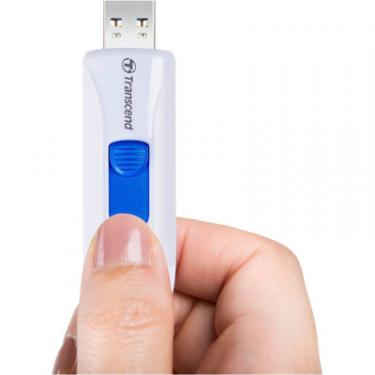 USB флеш накопитель Transcend 256GB JetFlash 790 White USB 3.1 Фото 5