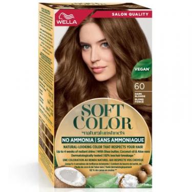 Краска для волос Wella Soft Color Безаміачна 60 - Темний блонд Фото