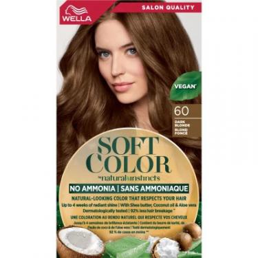Краска для волос Wella Soft Color Безаміачна 60 - Темний блонд Фото 1