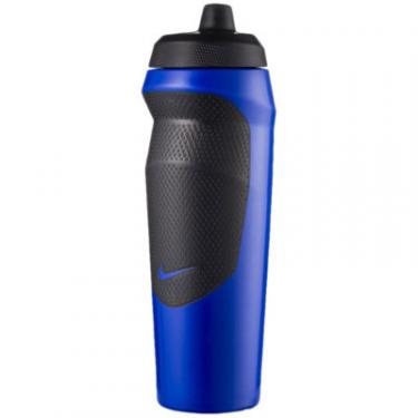 Бутылка для воды Nike Hypersport Bottle 20 OZ синій, чорний 600 мл N.100 Фото