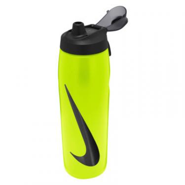 Бутылка для воды Nike Refuel Bottle Locking Lid 32 OZ лимонний, чорний 9 Фото