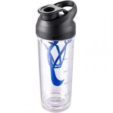Бутылка для воды Nike TR Recharge Shaker Bottle 2.0 24 OZ чорний, синій Фото 1
