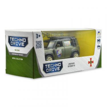 Машина Techno Drive Автомодель серії Шеврони Героїв - Land Rover Defen Фото 6