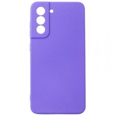 Чехол для мобильного телефона Dengos Kit for Samsung Galaxy S21 FE case + glass (Purple Фото 1