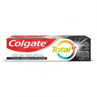 Зубная паста Colgate Total Charcoal & Clean Антибактеріальна з активова Фото 1
