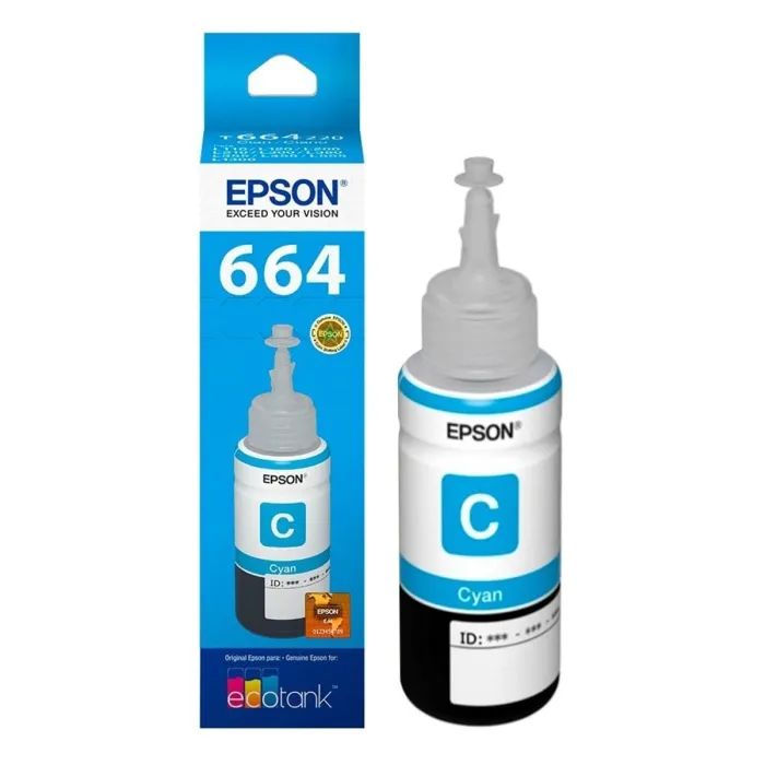 Контейнер с чернилами Epson 664 cyan (70мл) L100/L200 Фото