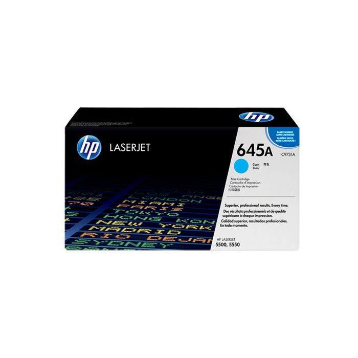 Картридж HP CLJ 645A cyan, для 5500/5550 series Фото