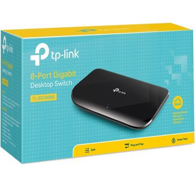 Коммутатор сетевой TP-Link TL-SG1008D Фото 5