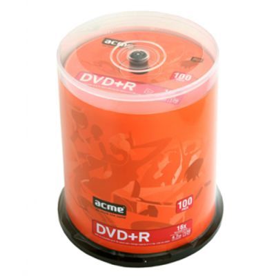 Диск DVD ACME 4.7Gb 16X Cake box 100шт Фото