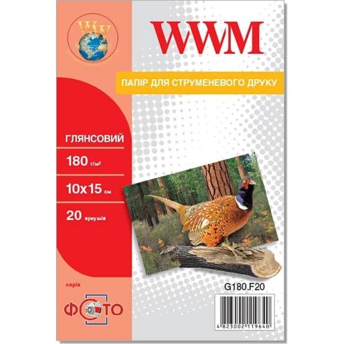 Фотобумага WWM 10x15 Фото