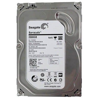 Жесткий диск Seagate 3.5" 2TB Фото