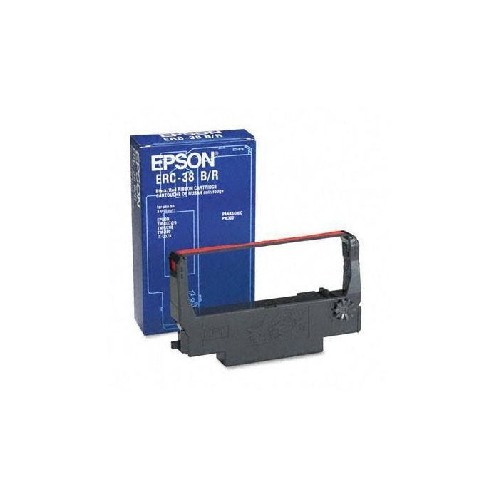 Картридж Epson ERC-38 Black/Red Ribbon Cassette Фото