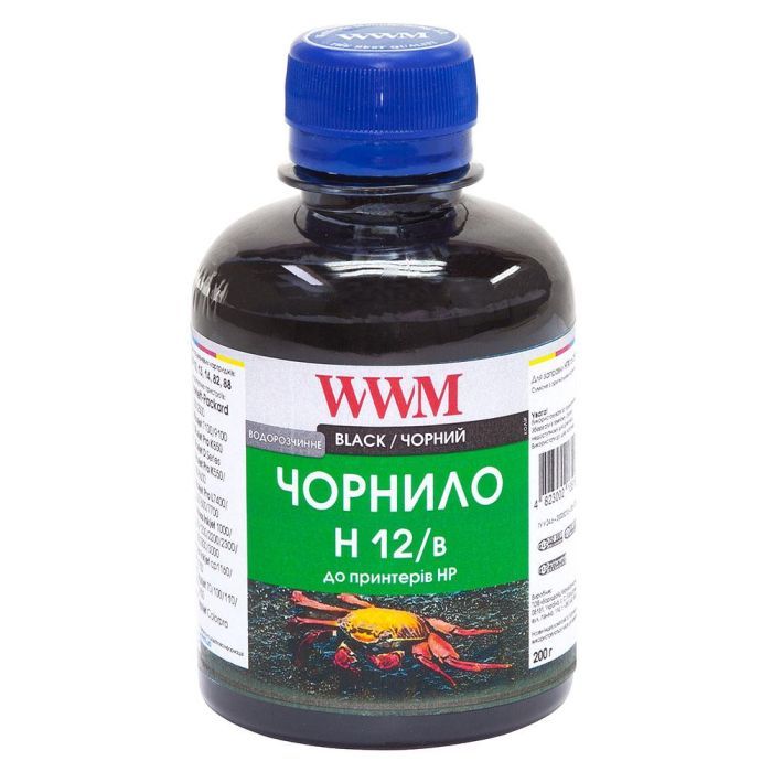 Чернила WWM HP №10/ 13/14/82 (Black) Фото