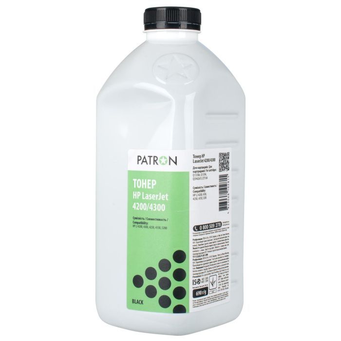 Тонер Patron HP LJ4200/4300 690г Фото