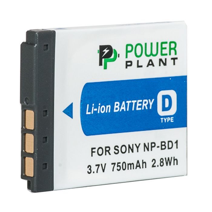 Аккумулятор к фото/видео PowerPlant Sony NP-BD1, NP-FD1 Фото