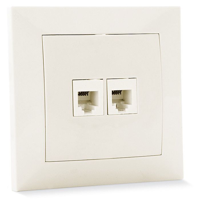 Телефонная розетка Sven SE-60034-C cream Фото