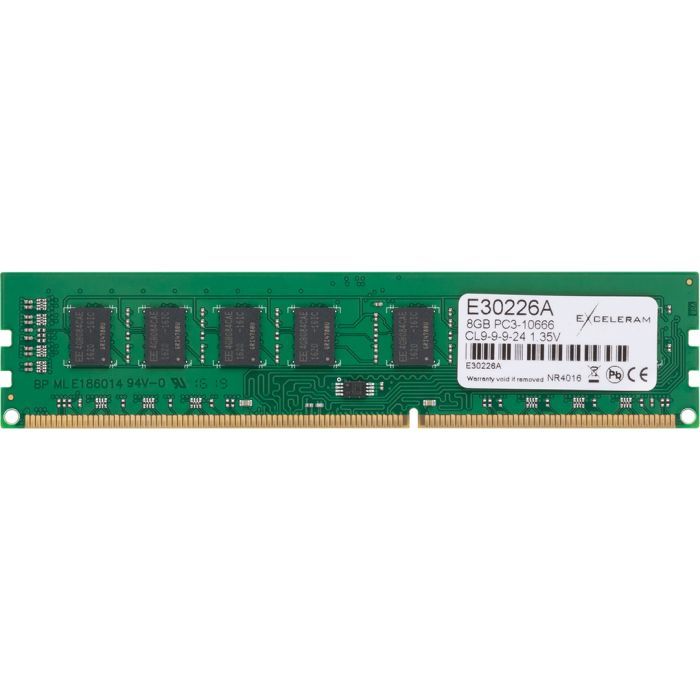 Модуль памяти для компьютера eXceleram DDR3L 8GB 1333 MHz Фото