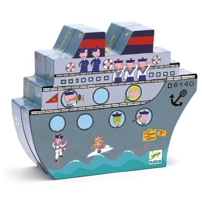 Настольная игра Djeco Тактика Морской бой Фото