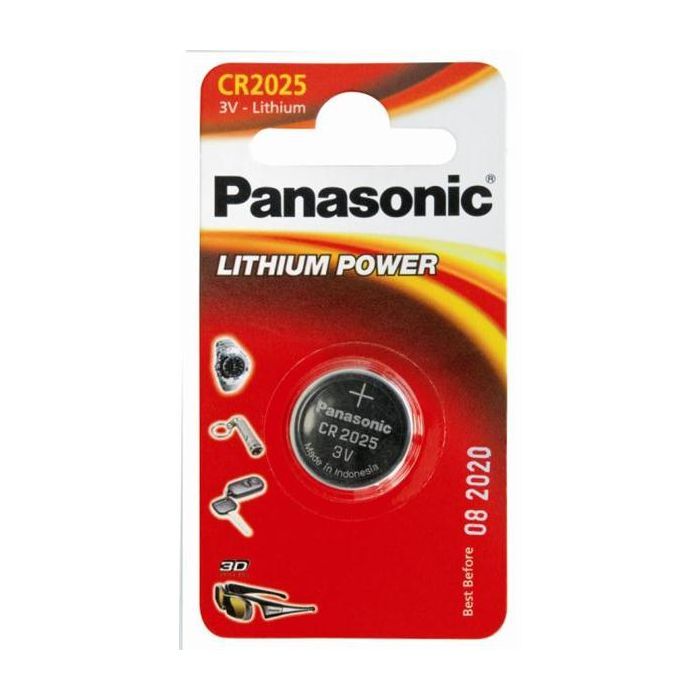 Батарейка Panasonic CR 2025 Lithium * 1 Фото