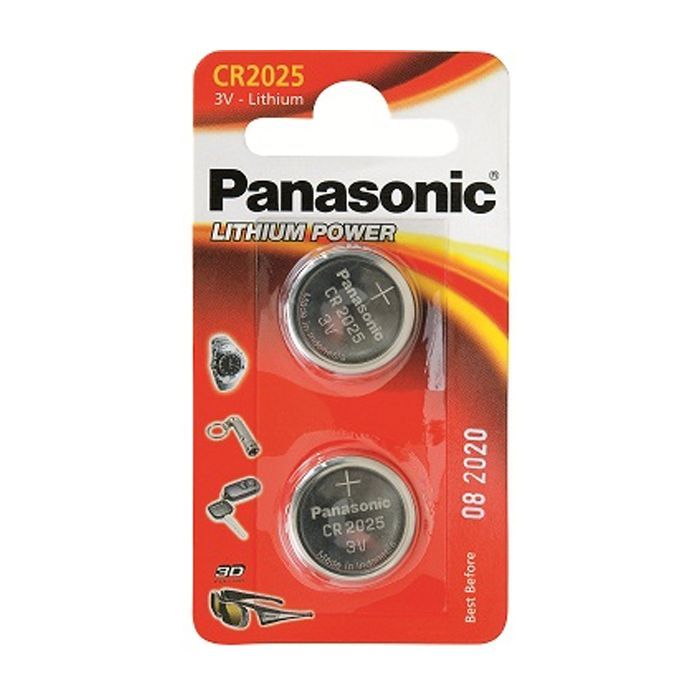 Батарейка Panasonic CR 2025 * 2 LITHIUM Фото