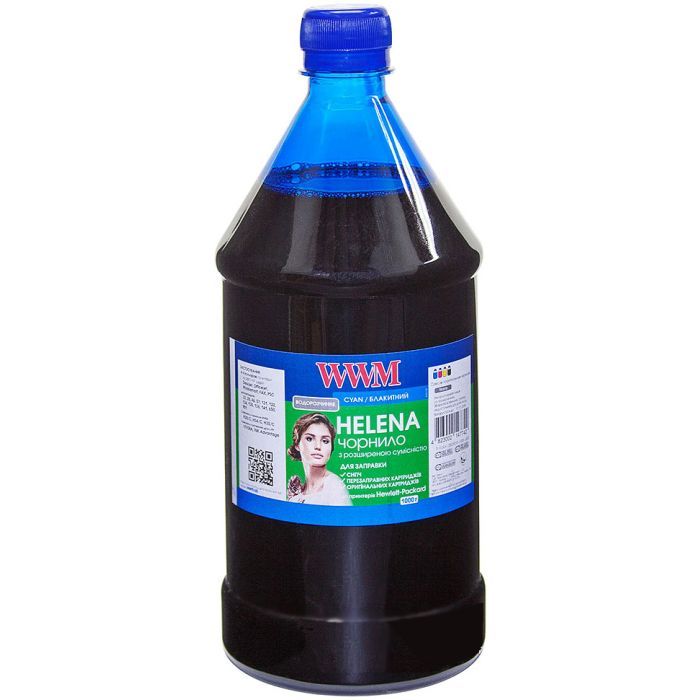 Чернила WWM HP UNIVERSAL HELENA 1000г Cyan Фото