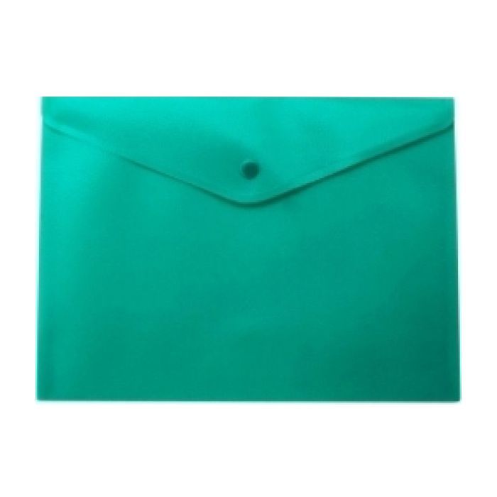 Папка - конверт Buromax А5, with a button, green Фото