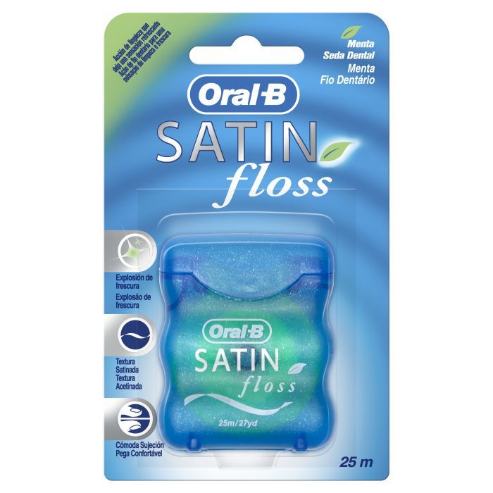 Зубная нить Oral-B Satin Floss 25 м Фото