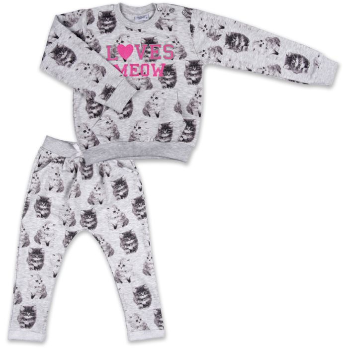 Набор детской одежды Breeze с котиками Фото
