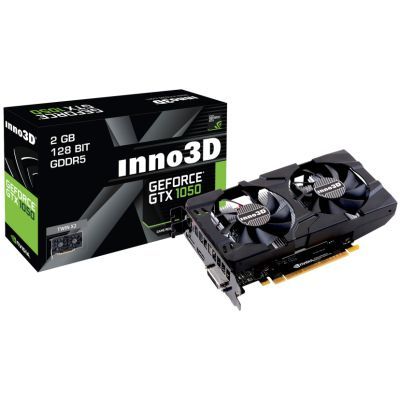 Видеокарта Inno3D GeForce GTX1050 2048Mb HerculeZ Twin X2 Фото
