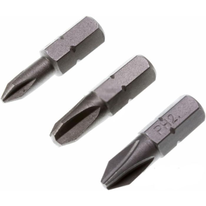 Набор бит Stanley Ph1, Ph2, Ph3, 25мм, 3шт. Фото