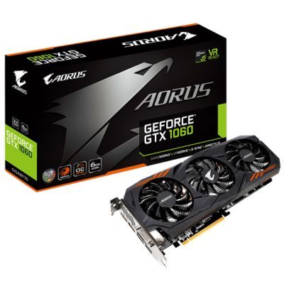 Видеокарта GIGABYTE GeForce GTX1060 6144Mb AORUS Фото